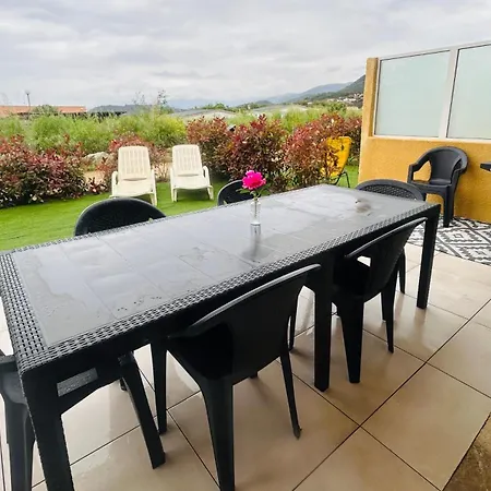 La Belle Vie F4 Bord De Avec Jardin Apartmán Calcatoggio (Corsica)