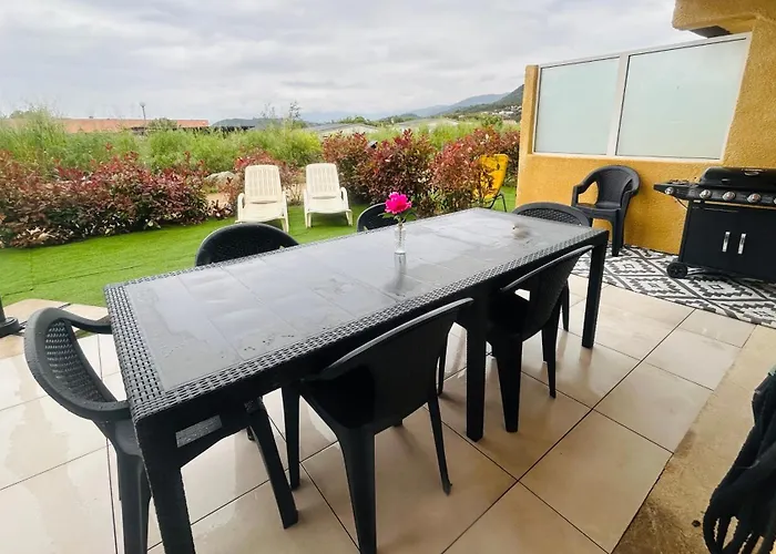 La Belle Vie F4 Bord De Avec Jardin Lejlighed Calcatoggio (Corsica)