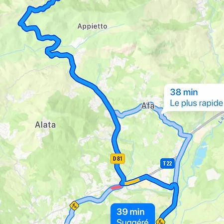 La Belle Vie F4 Bord De Avec Jardin * Calcatoggio (Corsica)